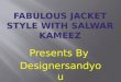 Designersandyou Jacket Style And Floor Stylish SalwarKameez Newest Collection