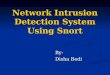 Network Intrusion Detection System Using Snort