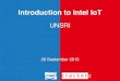 IoT Presentation - Unsri - Palembang