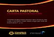 Carta Pastoral: convite