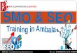 SMO & SEO Training in Ambala ! Batra Computer Centre