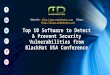 Top 10 Software to Detect & Prevent Security Vulnerabilities from BlackHat USA Conference