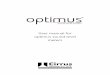 User manual for optimus sound level meters - Cirrus