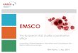 EMSCO presentation “Supporting Clinical Research, Education and 
