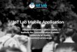 IoT Lab Mobile Application by Nikos Loumis, SenZations 2015