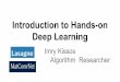 Introduction to deep learning in python and Matlab