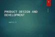 product design (managment)