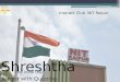 Shreshtha - The India Quiz 2016 by Interact Club, NIT Raipur