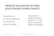 Validation of solid oral dosage form, tablet 1