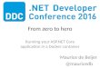 From zero to hero with running your asp.net core 1 application in a docker container