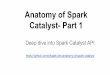 Anatomy of spark catalyst