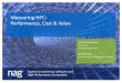 Measuring HPC: Performance, Cost, & Value