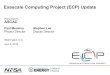 Exascale Computing Project (ECP) Update