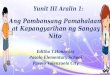 YUNIT 3 ARALIN 1:Ang Pambansang Pamahalaan  at Kapangyarihan ng Sangay Nito