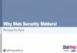 Why Web Security Matters!