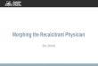 Imogen Mitchell - Morphing the Recalcitrant Clinician