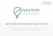Program Digital Health: bringing together payers & pitches. Ulli Jendrik Koop, DIGITAL HEALTH VENTURES