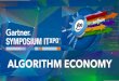 Algorithm Economy Gartner Opening Keynote ITXPO 2015