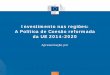 A Política de Coesão reformada da UE 2014-2020