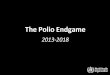 The Polio Endgame
