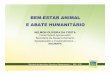 BEM-ESTAR ANIMAL E ABATE HUMANITÁRIO