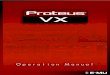 Proteus VX Operation Manual, English, version 2.0.1