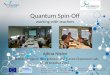 Scientix 8th SPWatFCL Brussels 16-18 October 2015: Teachers like Quantum Spin-Off
