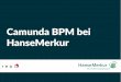 BPMCon 2016: Camunda BPM bei Hanse Merkur, Jan Stamer, Hanse Merkur