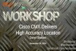 TechWiseTV Workshop: Cisco Connected Mobile Experiences (CMX)
