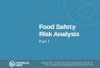 Food Safety Risk Analysis - Part 1