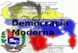 Democracia moderna de venezuela