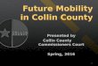 Future Mobility in Collin County