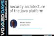 Security Architecture of the Java platform