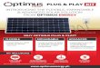 Optimus Energy Plug & Play Solar Kits