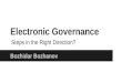 Electronic governance   steps in the right direction?