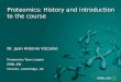 Introduction to the Proteomics Bioinformatics Course 2016