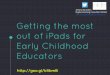 iPads in early childhood education