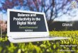 Digital productivity and balance