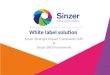 Sinzer white label solution