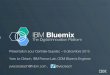 Bluemix overview - Rencontres Ecole Centrale et Supelec avec IBM France Lab -  9 décembre 2015