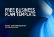 Free business plan template
