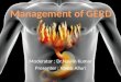 Management of Gastro-esophageal reflux disease