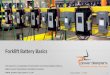 Forklift Battery Basics