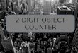 2 Digit Object counter