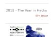 Kim Zetter - The Year in Hacks 2015