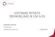 Software patents: Breaking Bad in USA & EU - Іларіон Томаров