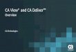 CA View® and CA Deliver™ – Product Overview
