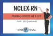 NCLEX-RN Management of Care PART 1