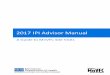 2016 IPI Advisor Manual - Minnesota Dept. of Health