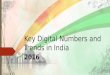 Digital key numbers with trends 2016